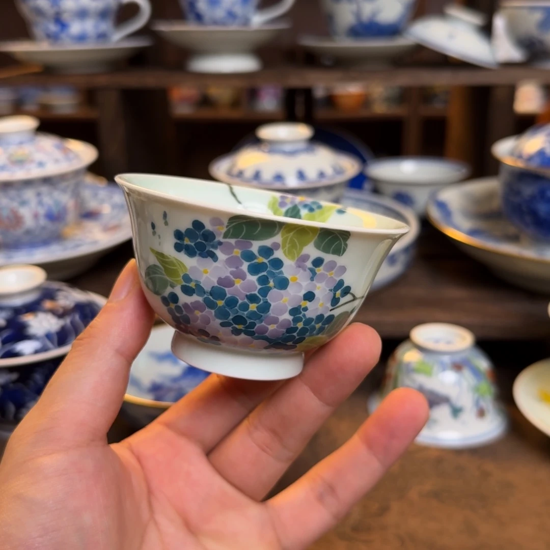 纯手工手绘陶瓷茶具