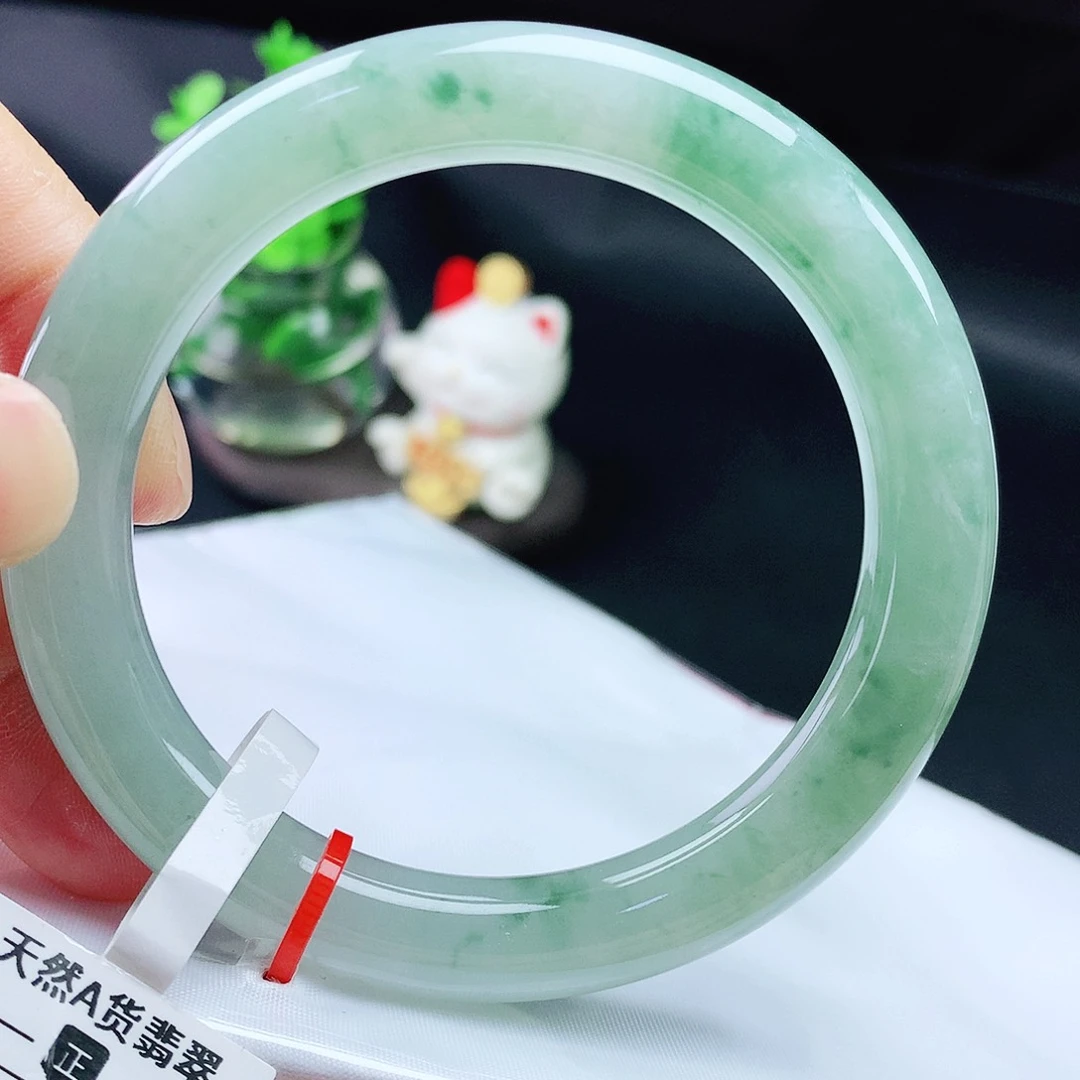未镶嵌手镯翡翠56圆