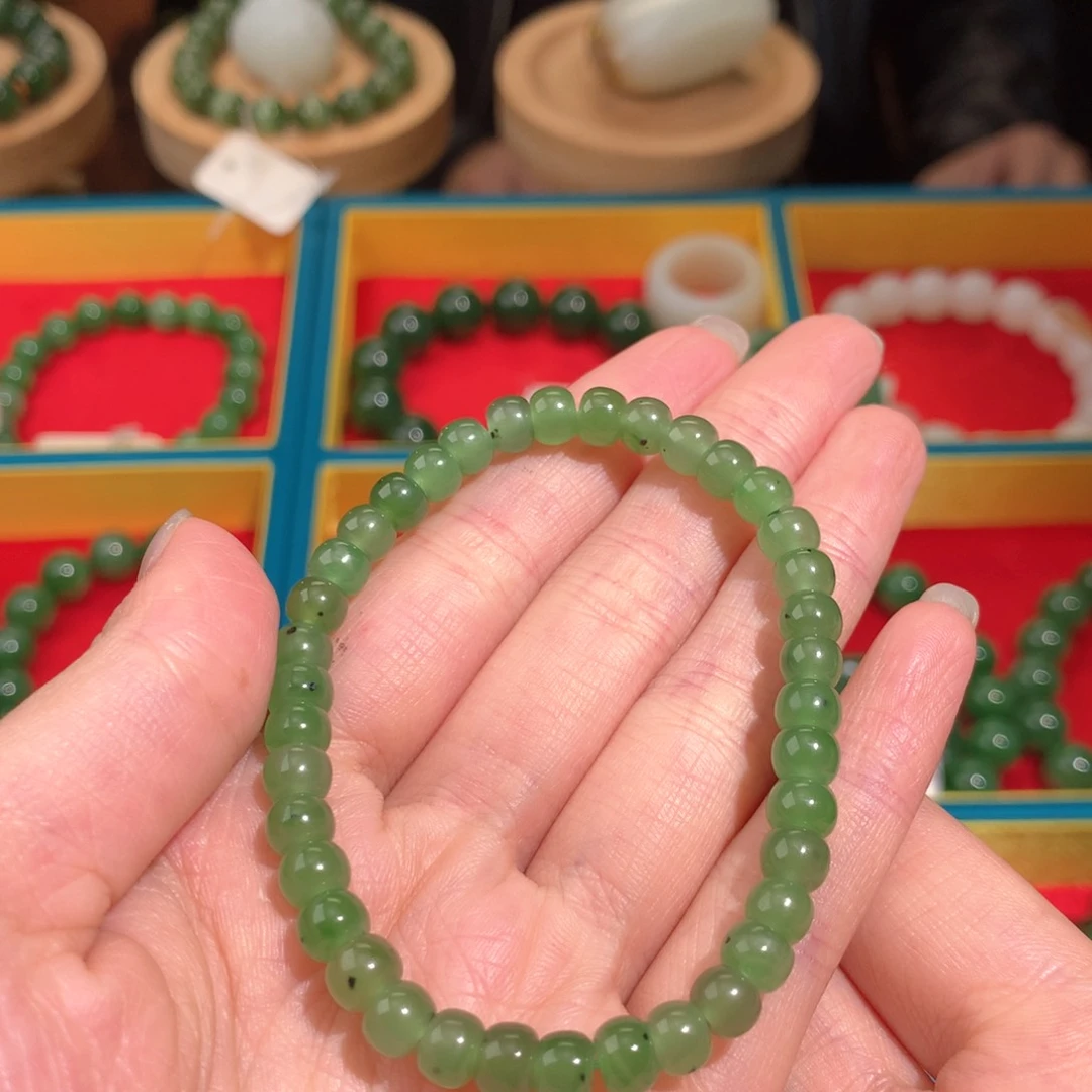 和田玉（碧玉）手串未镶嵌