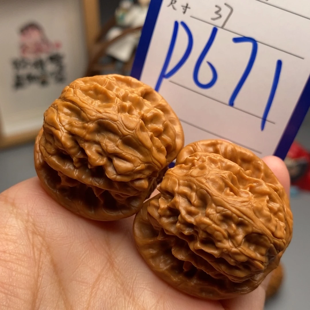 吊坠文玩核桃野狼37