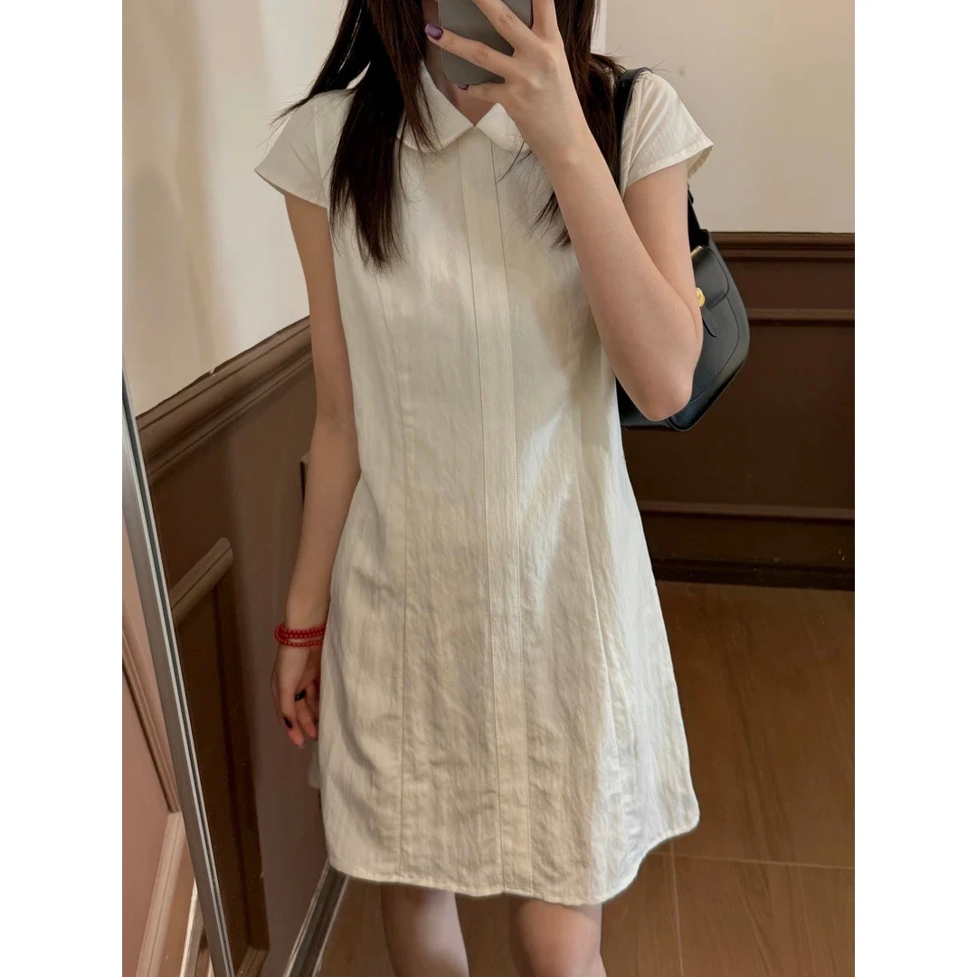 Niche Young同款气质休闲时尚法式设计感小众连衣裙显瘦裙子