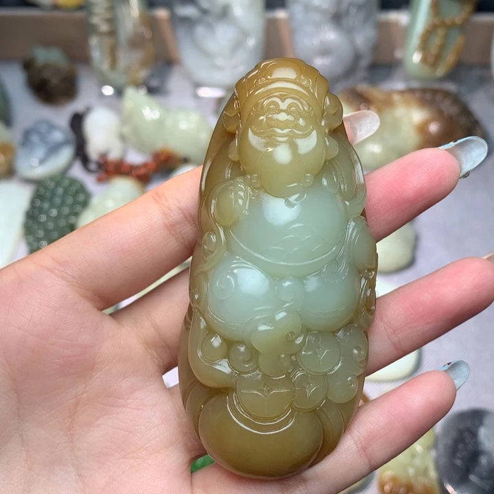 和田玉挂件未镶嵌成***C