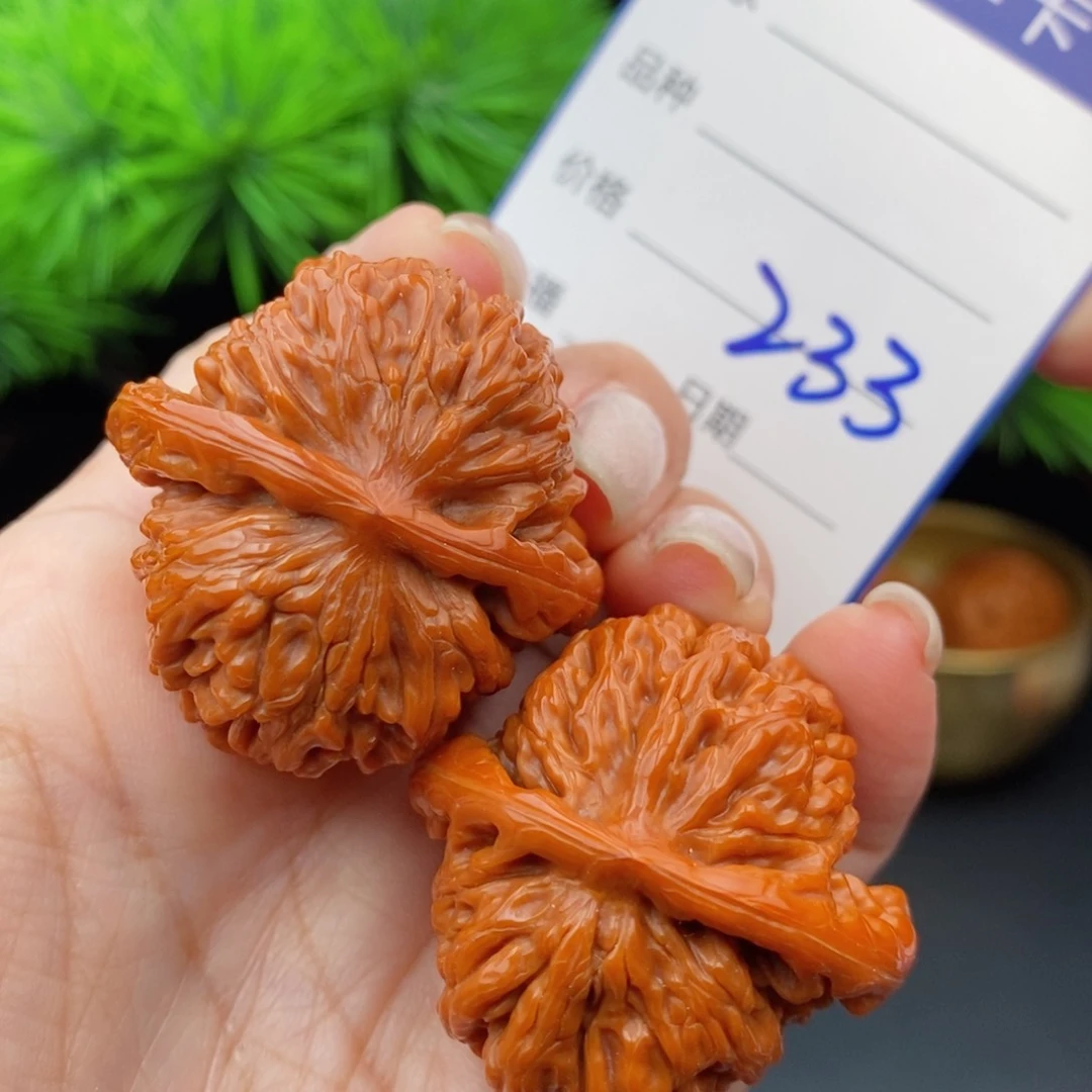 文玩核桃把件38四座楼233