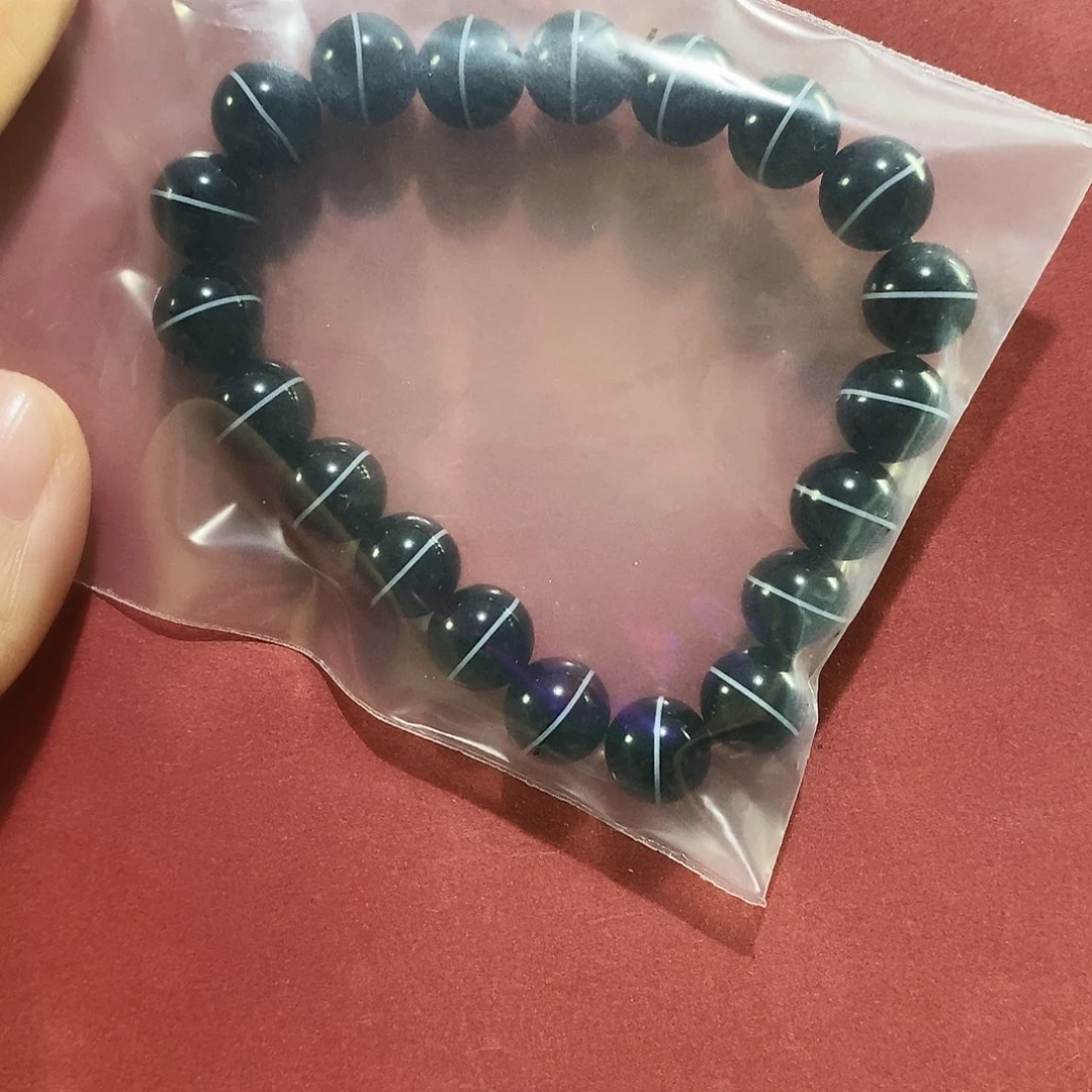 达***达玛瑙/玉髓未镶嵌颈饰一线手串