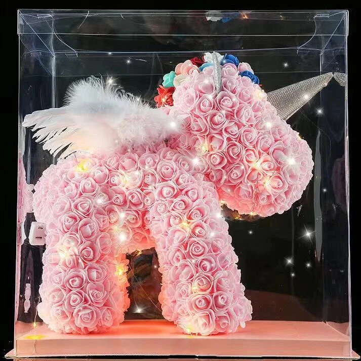 母亲节礼物永生花独角兽礼盒装玫瑰花生日礼物送女生妈妈朋友