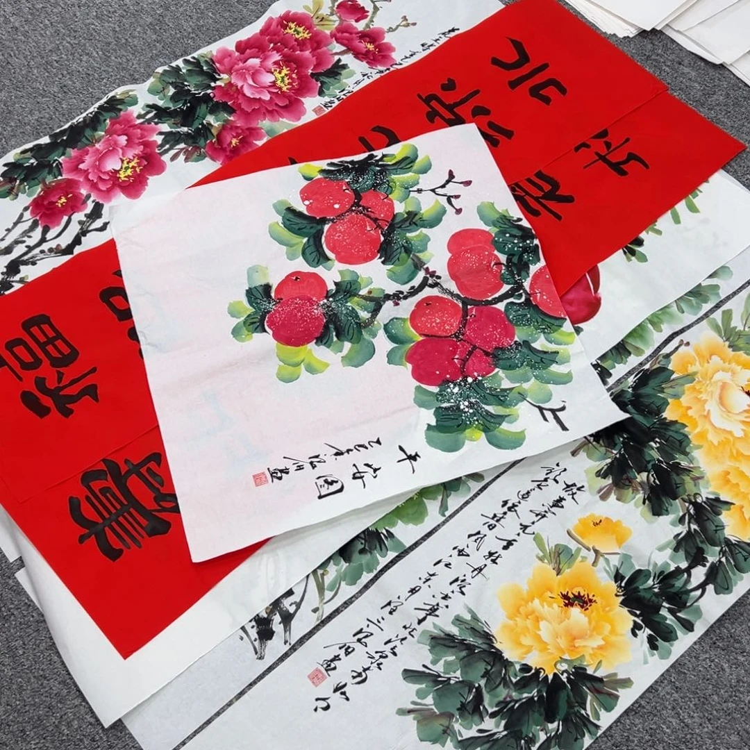 国画卖字画的小老板