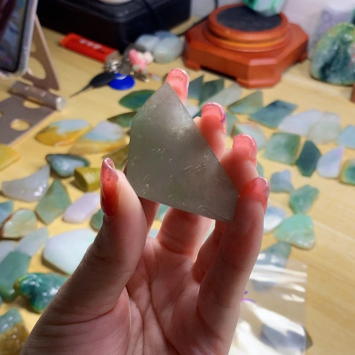 未镶嵌手串翡翠紫**迷纯天然