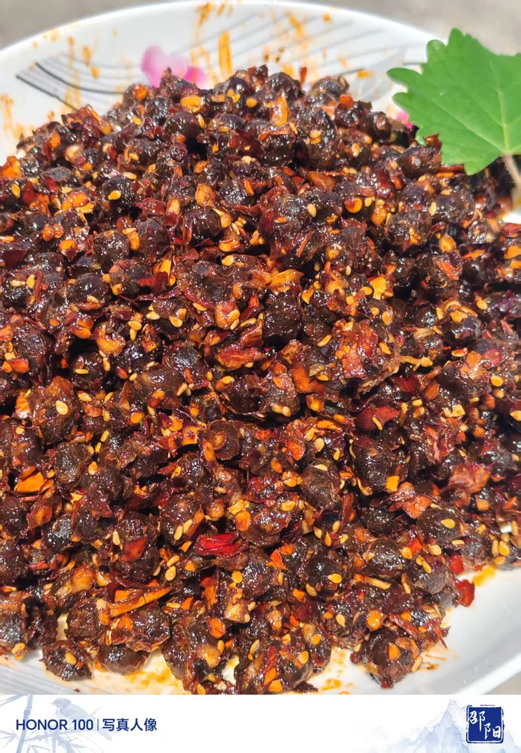 （特产）湖南农家特产，芝麻豆豉香辣芝麻豆豉