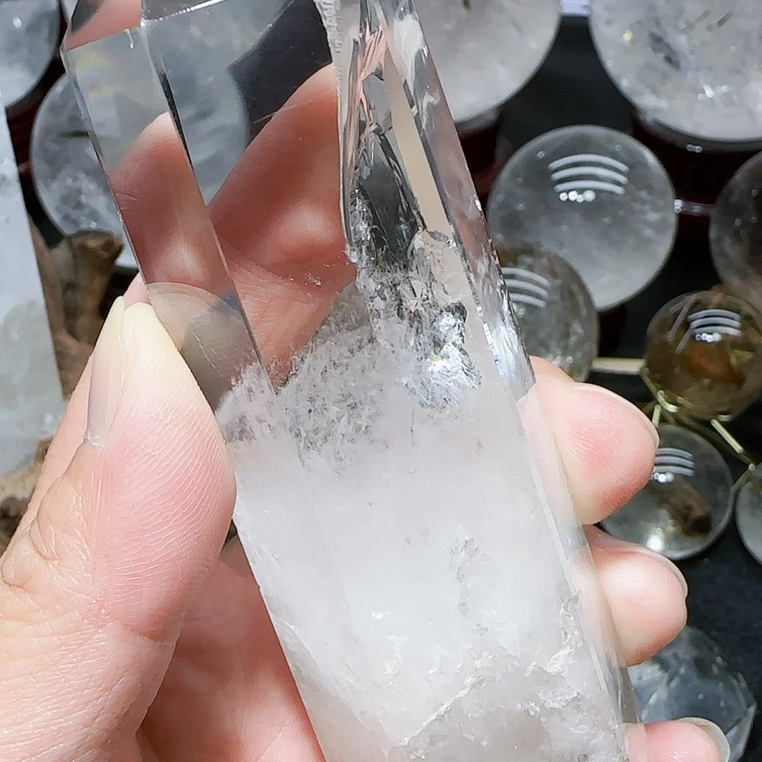 柱子未镶嵌水晶天然