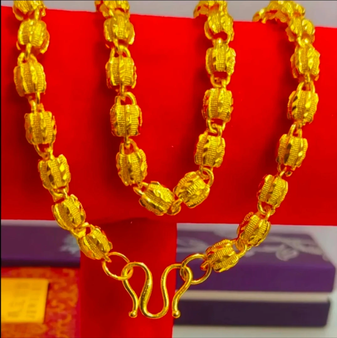 A66新款时尚百搭核桃项链