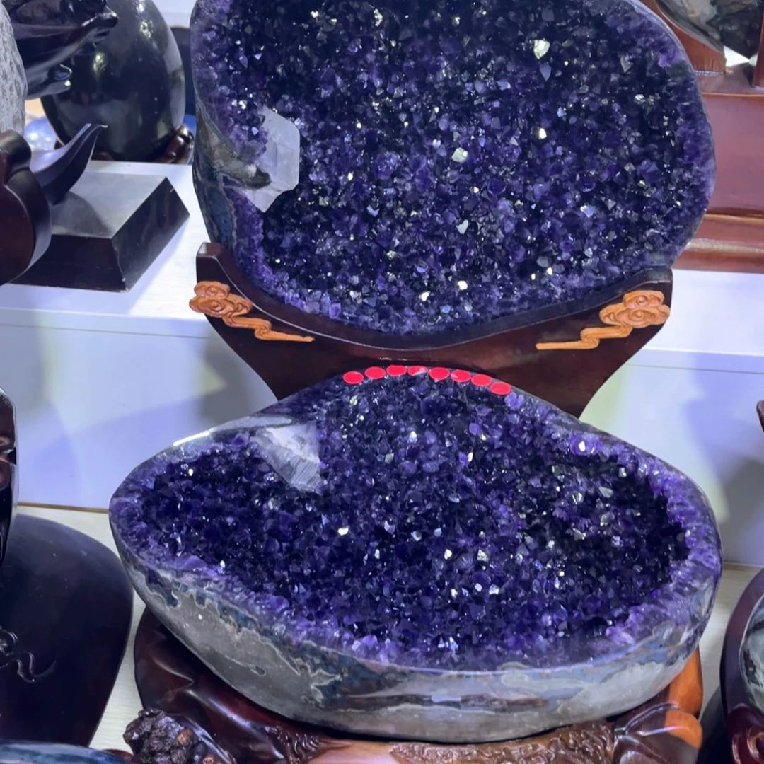 未镶嵌大型摆件（非配饰）紫晶晶