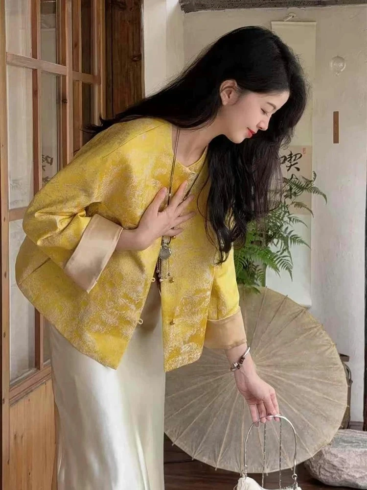 清玥专属-2025春秋新款新中式女装中国风爆款洋气外套 mg85006