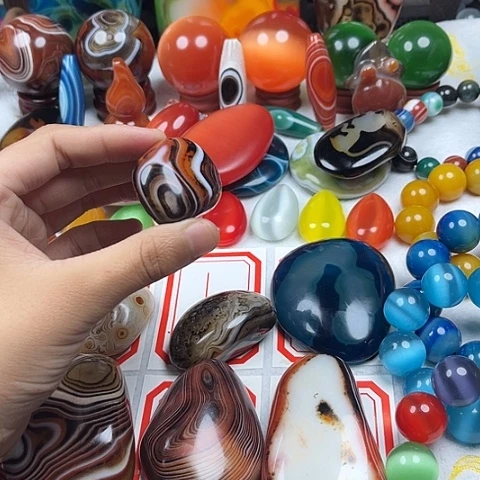 玛瑙/玉髓戒指合金