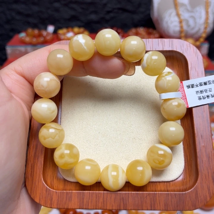 蜜蜡未镶嵌手链手串