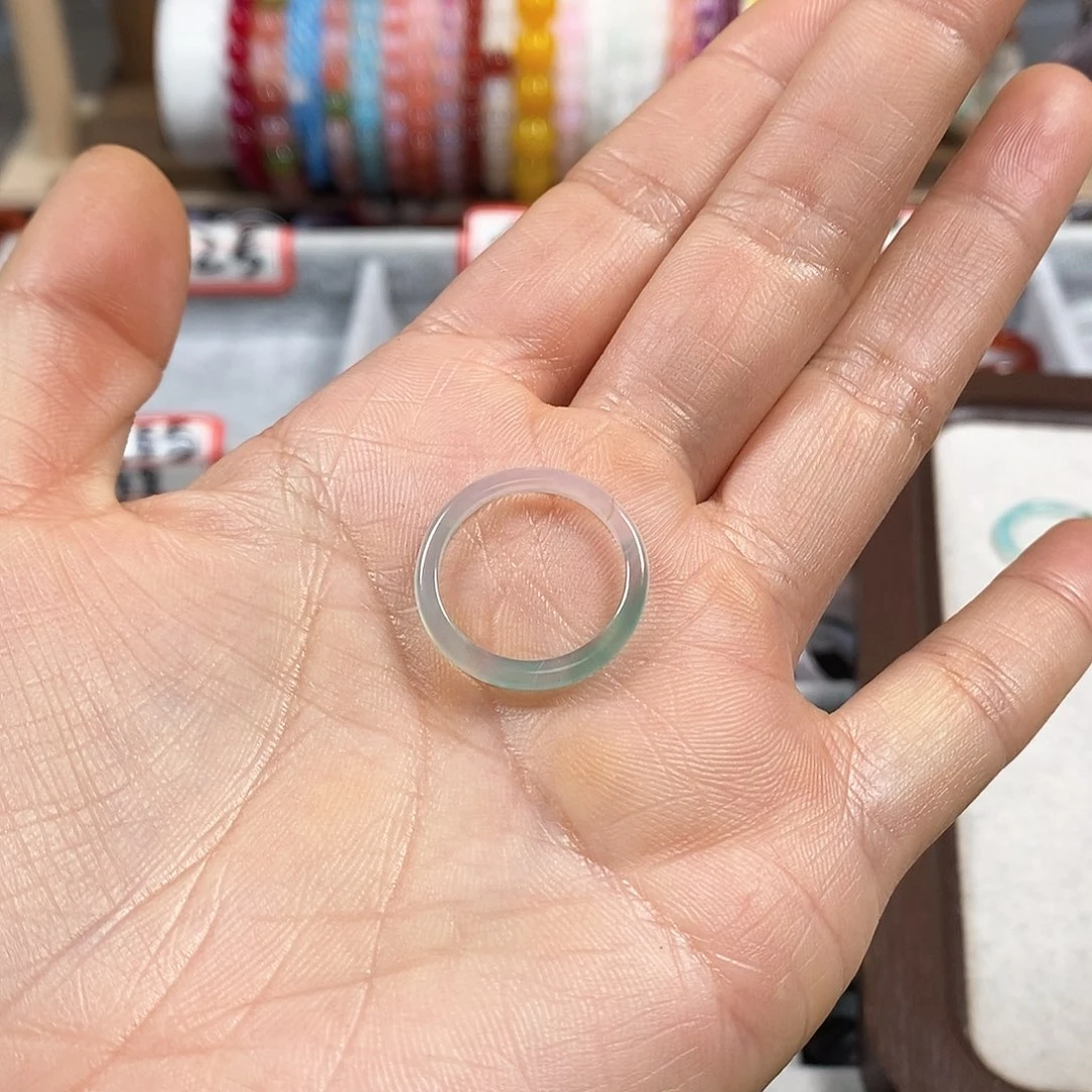 玛瑙/玉髓戒指未镶嵌菠***淋