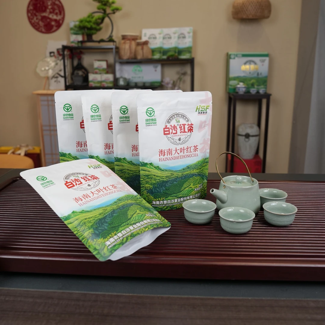 正宗海南特产白沙陨石坑红茶有机茶