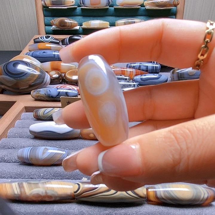 玛瑙/玉髓未镶嵌吊坠(不含链)