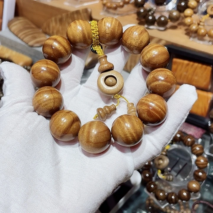 金丝楠金丝楠木小叶桢楠枯木老料2.0手串