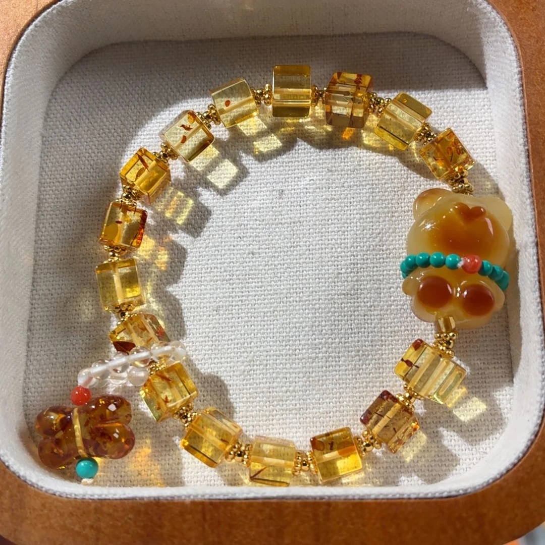 蜜蜡未镶嵌裸石定制