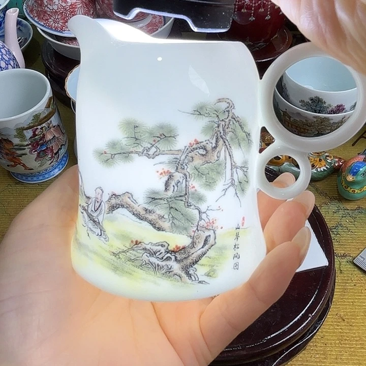 摆件景德镇陶瓷老厂瓷87