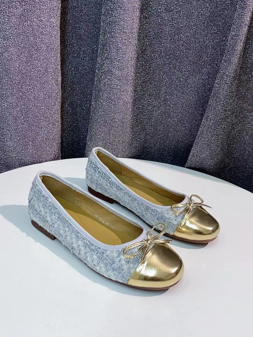 C2341 兰色  时尚舒适低跟方头平底浅口女软底单鞋