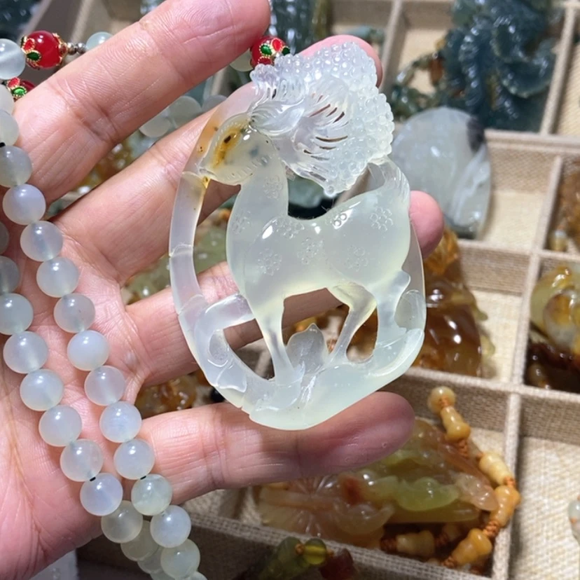 【闪购商品】未镶嵌蛇纹石玉颈饰