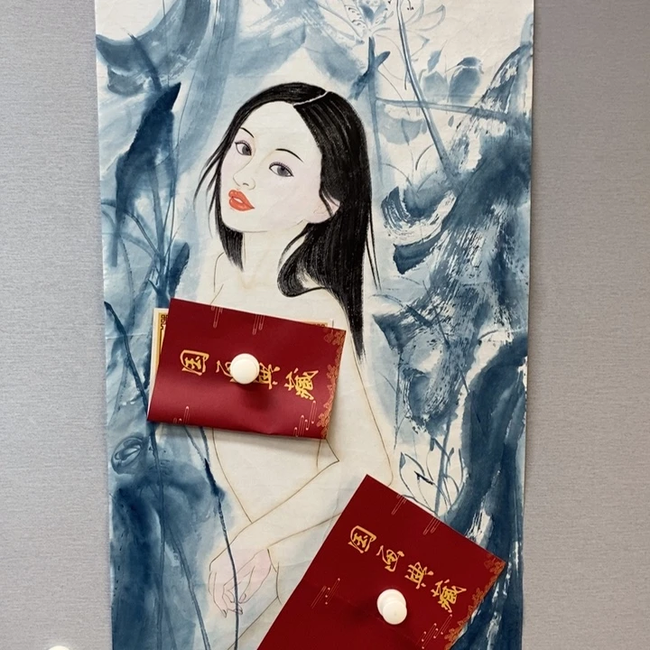 国画亲笔手绘原创