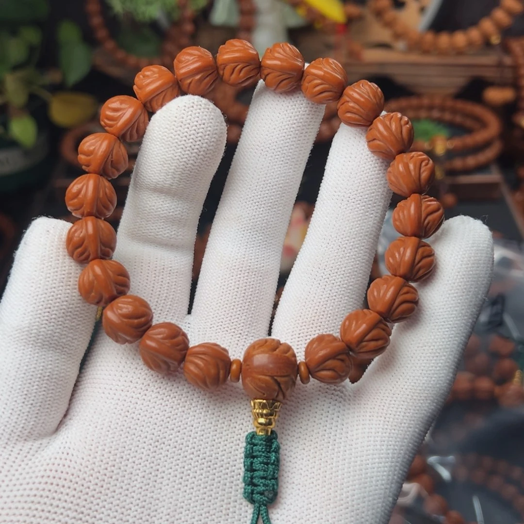 吊坠桃核℡***!12野生顶货双龙脊手持