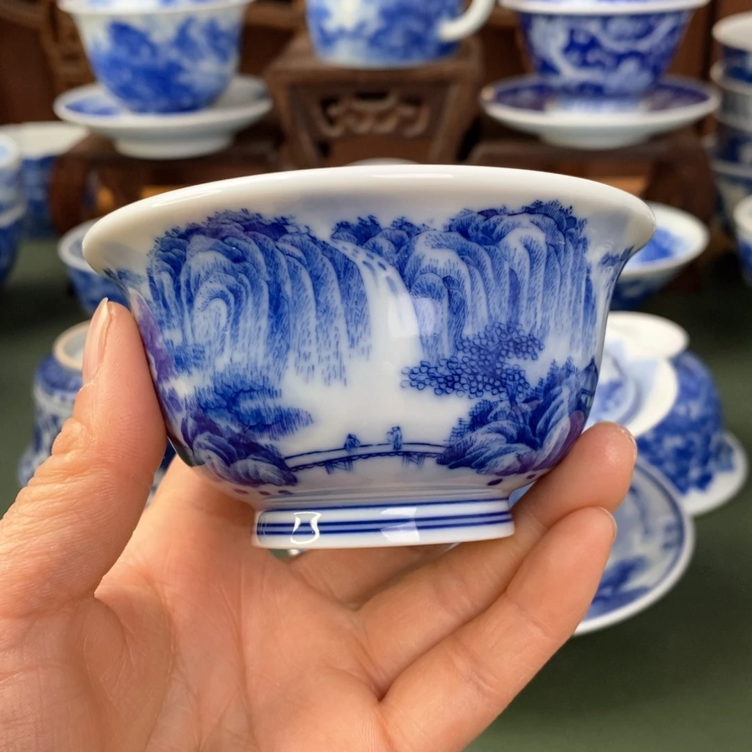 杯景德镇陶瓷手工手绘