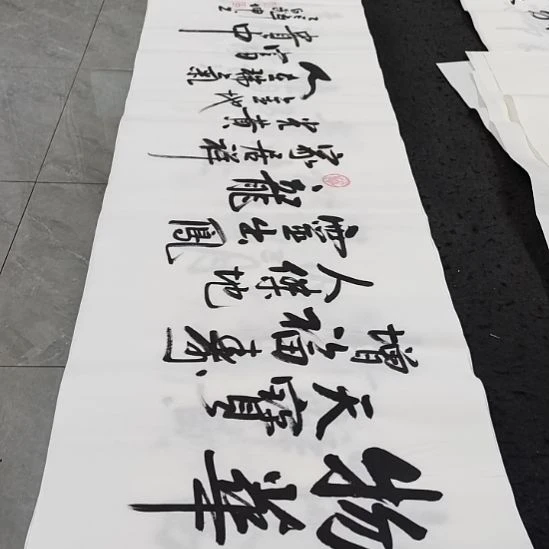 翰墨白武坤老师作品一副