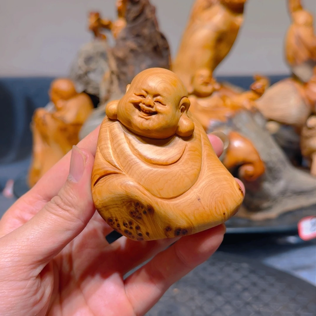 柏木（崖柏）崖柏手把件摆件