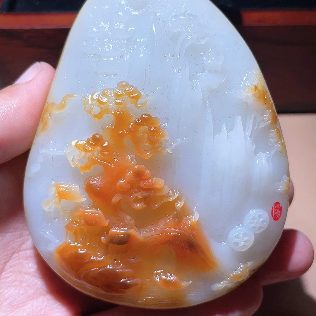 和田玉颈饰未镶嵌A7