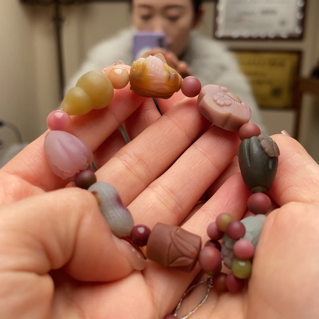 玛瑙/玉髓手链未镶嵌健****）