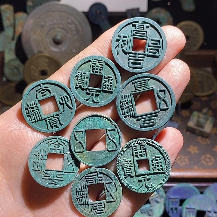 铜现代花钱工艺品工艺品