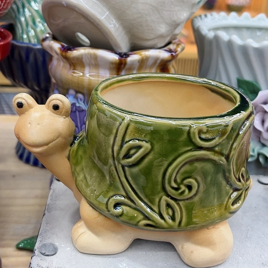 【闪购商品】陶瓷花盆