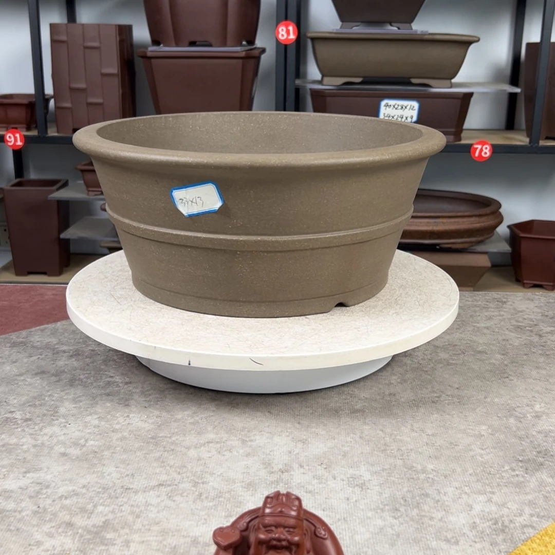 紫砂花盆33内口13深8888