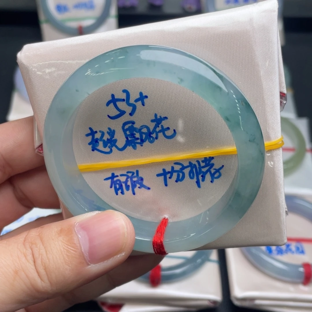 翡翠未镶嵌手镯翡翠手镯30