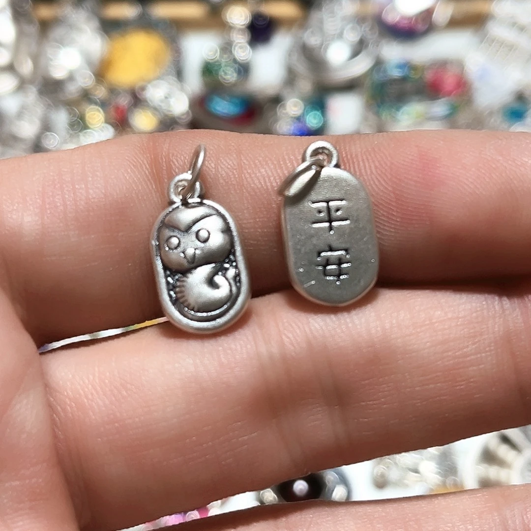 吊坠足银珐琅0006