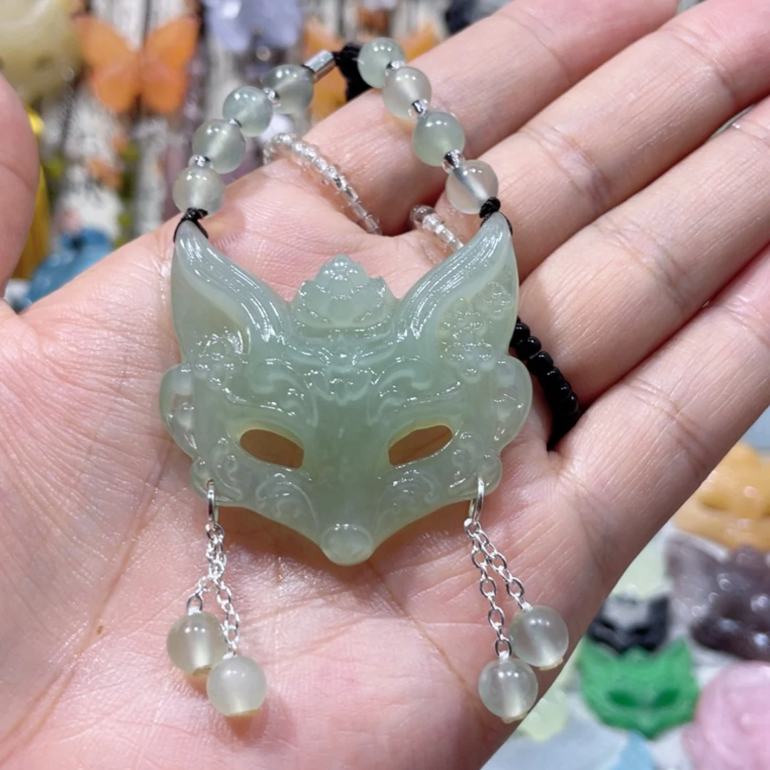 【闪购商品】未镶嵌岫玉颈饰20吊坠