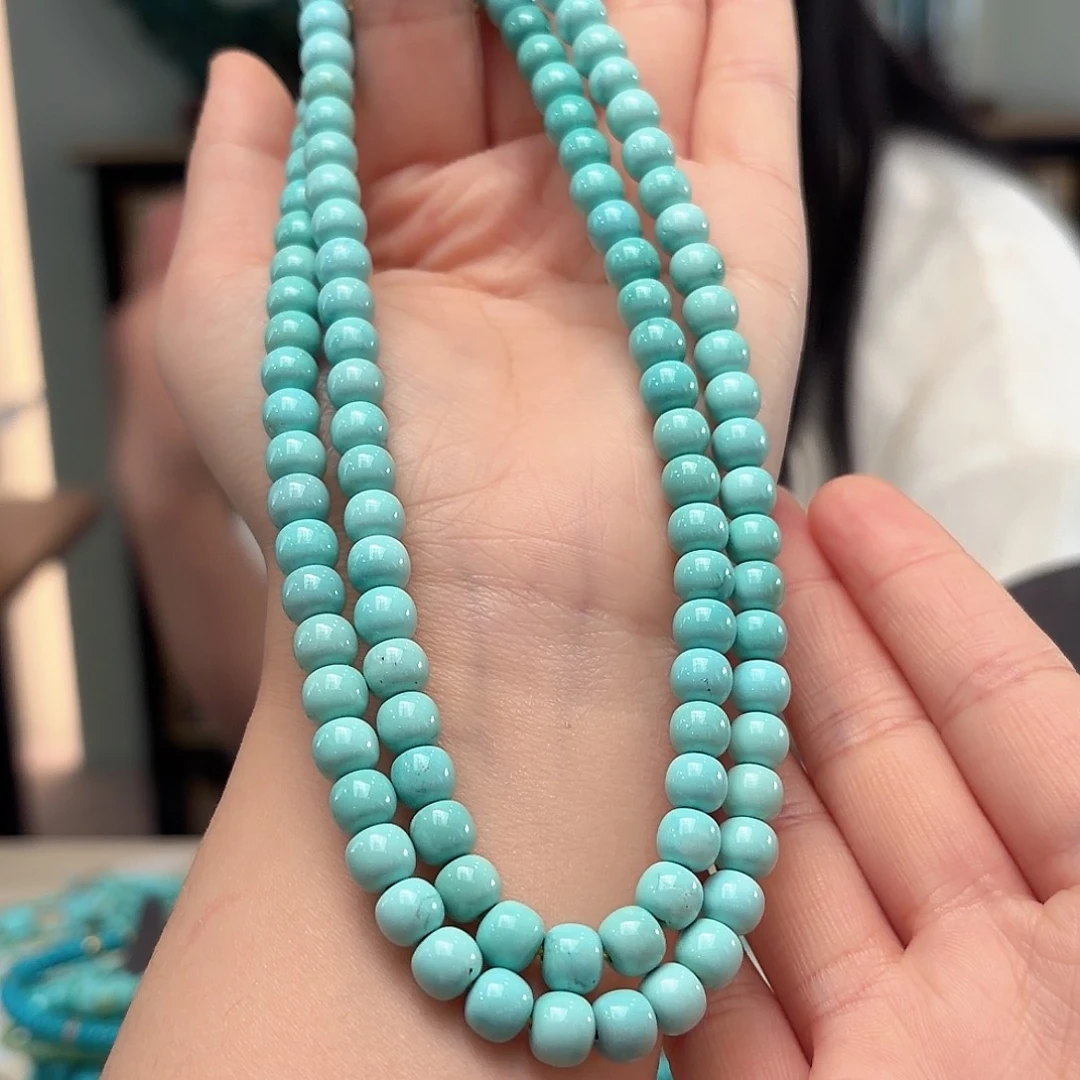 绿松石未镶嵌颈饰