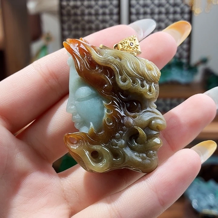 颈饰未镶嵌翡翠30