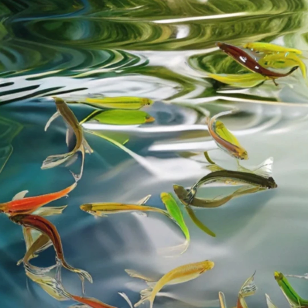 蝶翼斑马鱼长尾长鳍热带淡水观赏鱼好养活