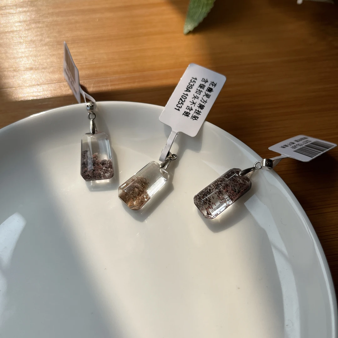 【郭老师】花幽灵小众方牌挂坠含银扣头多样性发一件