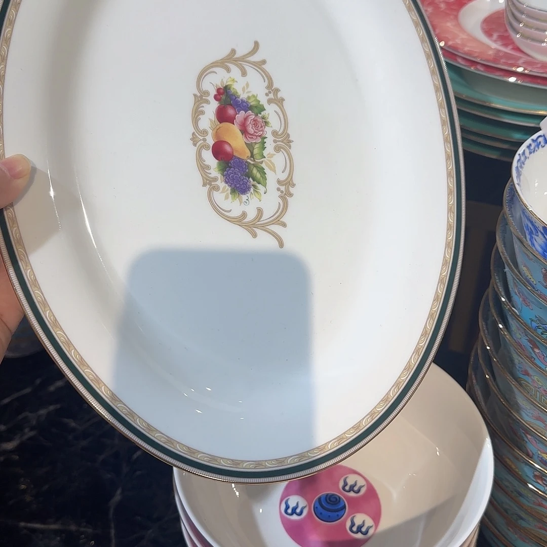 骨瓷骨瓷珐琅彩工艺