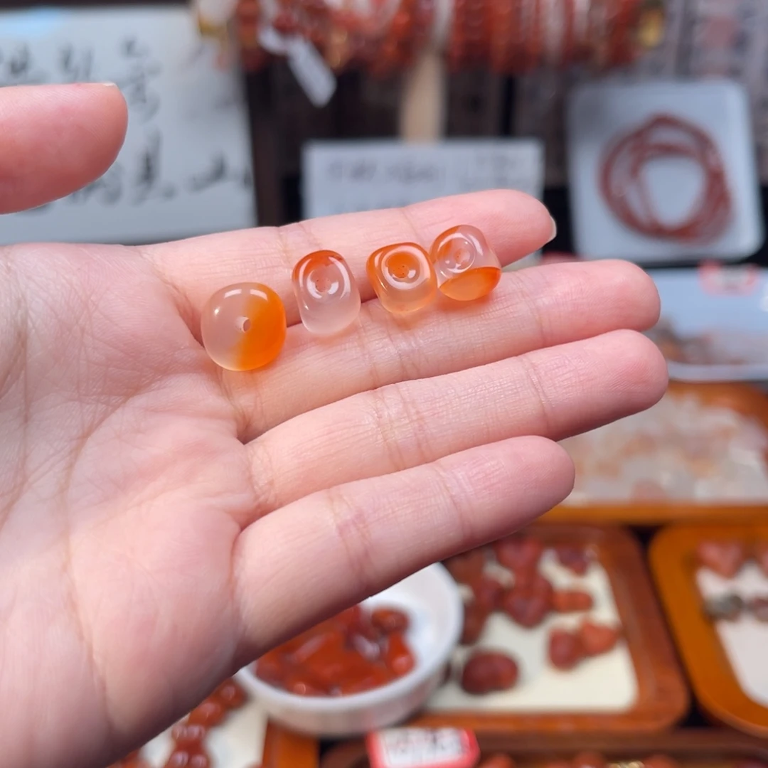 南红玛瑙未镶嵌吊坠(不含链)