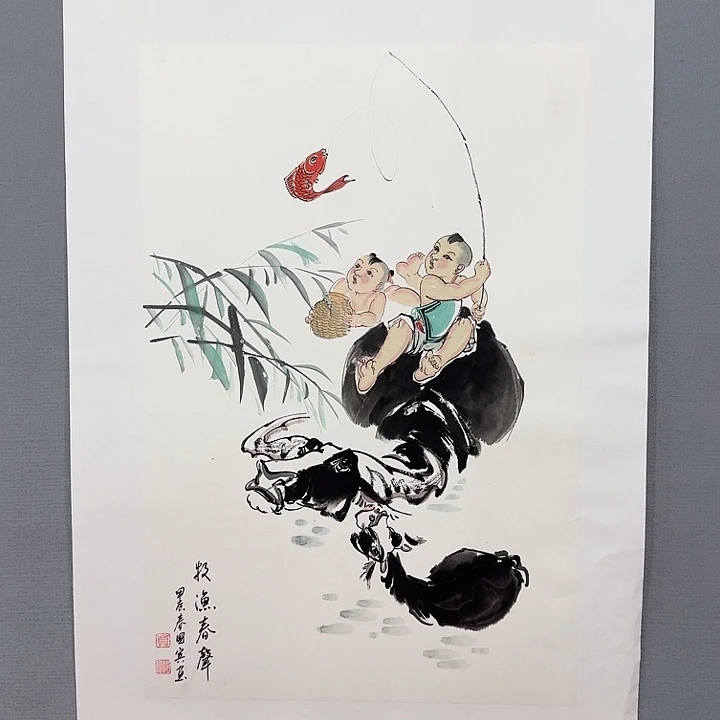 国画莫国宾国画作品