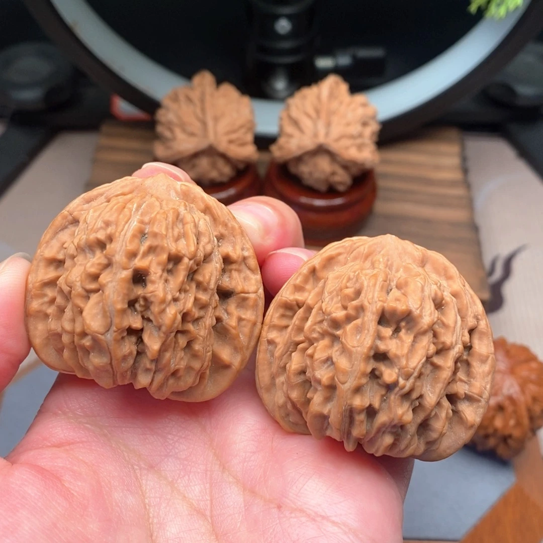 把件文玩核桃四座楼44