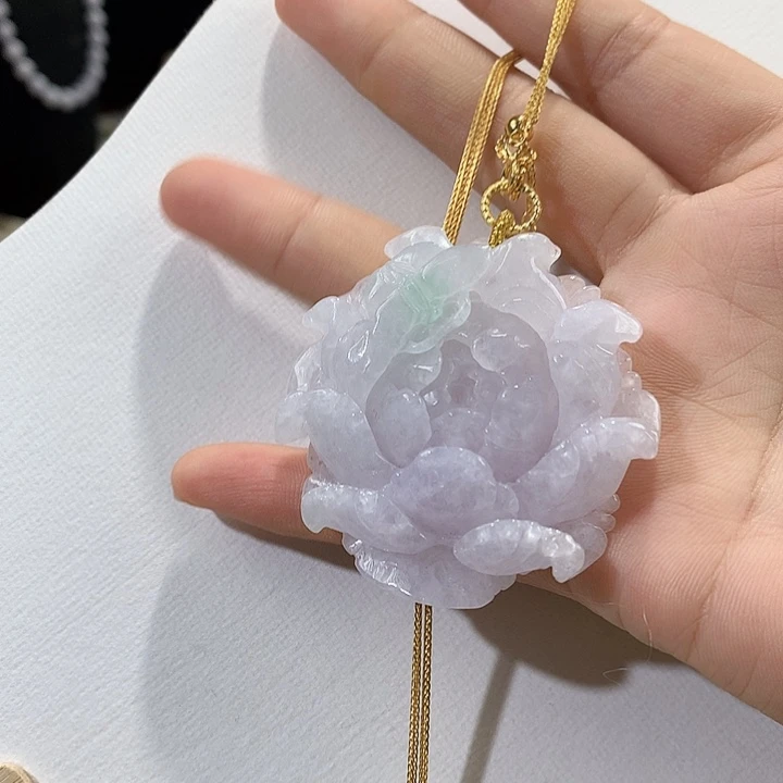 翡翠未镶嵌颈饰翡翠吊坠