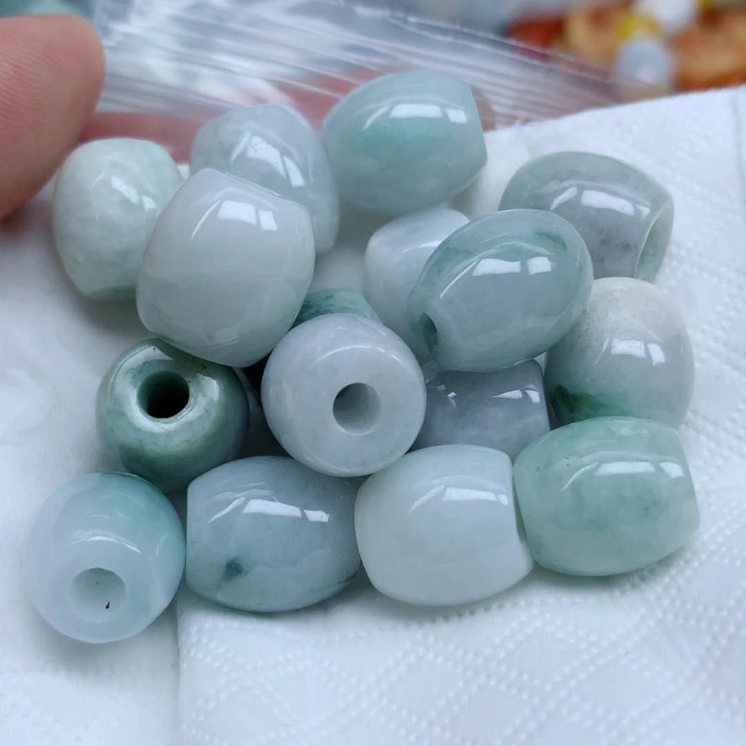 翡翠未镶嵌项链翡翠珠