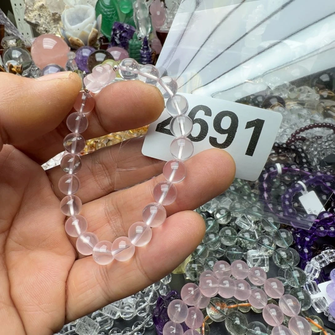 水晶摆件未镶嵌纯**白水晶2691